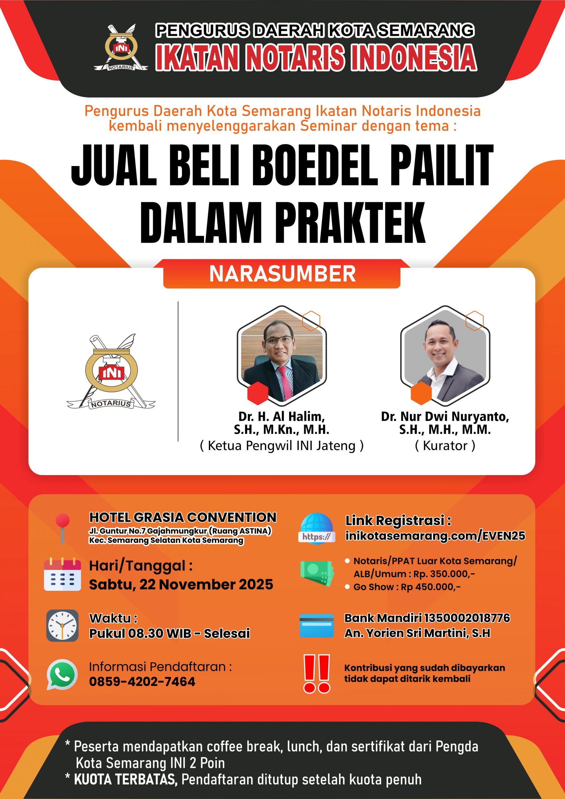 seminar notaris november 2025