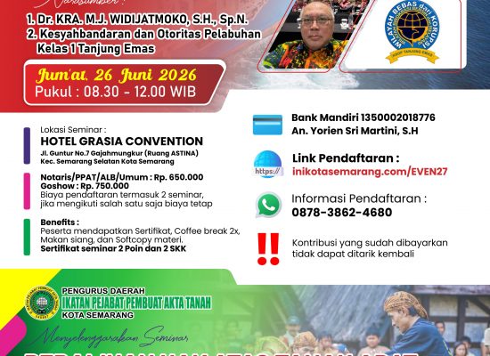 seminar ini ippat kota semarang 2026