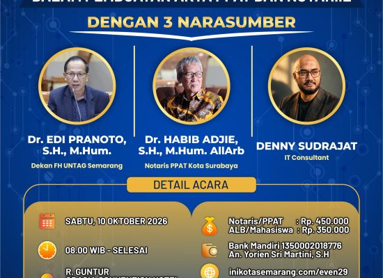 Seminar Urgensi AI Dalam Pembuatan Akta PPAT dan NOTARIIL